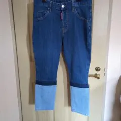 DSQUARED2 切り替えデザイン デニムパンツ