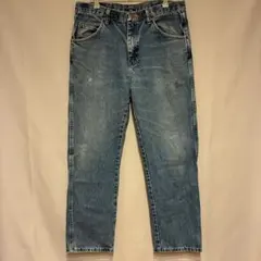 希少00s メキシコ製 リーバイス シルバータブ バギー W34 L32 ブルー