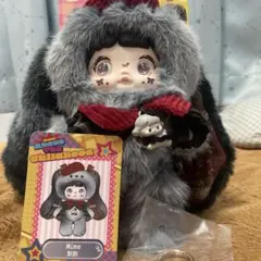 nommi 子供時代 childhood 黒 うさぎ ぬいぐるみ