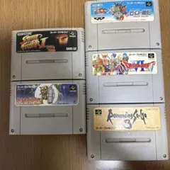 スーパーファミコン ゲームソフト 5本セット