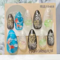 No.120 レジン道 猫 打ち上げ花火柄 6匹セット - メルカリ