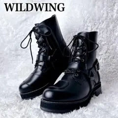 【未使用級✨】WILDWING ファルコン 厚底ブーツ 本革 26.0㎝ 黒のサムネイル