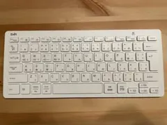 ワイヤレスキーボード 日本語配列 ホワイト