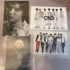 Infinite ソンジョン、集合　生写真(2種）ポストカード（2種）