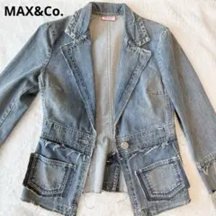 MAX&Co. ショート丈Gジャンサイズ42 MAX&Co. ショート丈Gジャンサイズ42