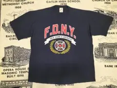 JARZEES（ジャージーズ）USA製　F.D.N.Y. 消防Tシャツ　XL