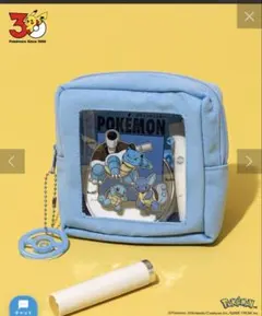 ポケットモンスター ポーチ ポケモン ゼニガメ カメール スリーコインズ