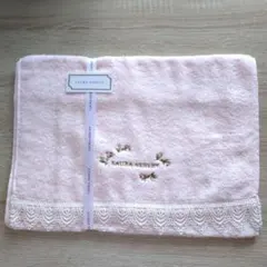 LAURA ASHLEY フェイスタオル　ピンク