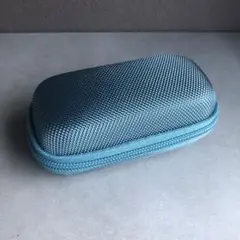 モバイルバッテリー用　収納ケース　ブルー