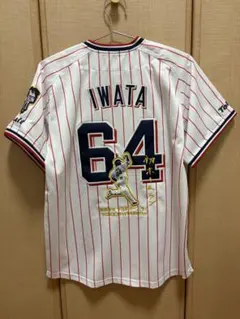 ヤクルト スワローズ 岩田幸宏 プロ初ホームラン 記念 ユニフォーム L