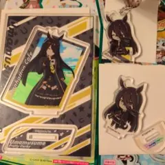 ウマ娘 アクリルキーホルダー アクスタ マンハッタンカフェ DAISO 1