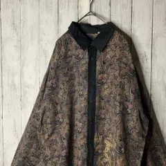 美品✨ダブスタ 花柄ボウタイブラウス フラワープリント フリル 総柄