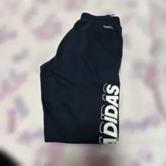 adidas ネイビー ロングパンツ スウェットパンツ　130