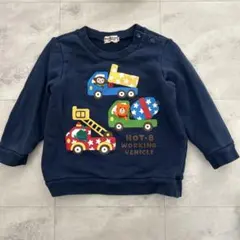 【HOT BISCUITS】 90 ホットビスケッツ ミキハウス トレーナー