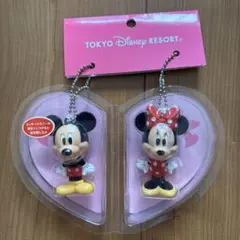 東京ディズニーリゾート ミッキー ミニー キーホルダー レトロ 未開封