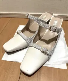 Herlipto Mademoiselle Mules Vanilla 39 - メルカリ