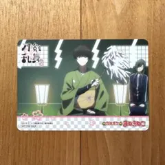 【刀剣乱舞 花丸】とうらぶ まねきねこ にっかり青江 石切丸 カード コースター
