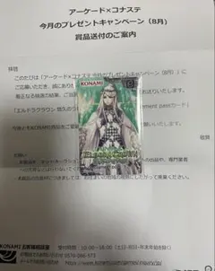 エルドラクラウン 悠久のラビリンス オリジナルe-amusement pass