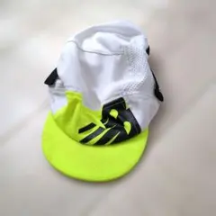 ニューバランス ジュニア サッカーキャップ 蛍光イエロー×ホワイト