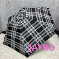 ジャイロ　折り畳み傘　チェック柄