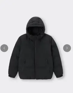 【GU】ヒートパデッドブルゾン ブラック 2024年モデル