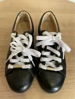 JIMMY CHOO スニーカー ブラック ゴールドスタッズ付き　サイズ35
