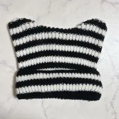 フェアリーグランジ 地雷系 猫耳ニット帽 ボーダー チュチュアンナ