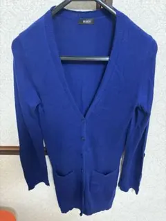 BOSCH 青 カーディガン 長袖