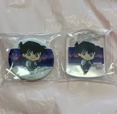 名探偵コナン 工藤新一 缶バッジ アクリルスタンド セット