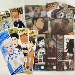 ハイキュー まとめ売り ロングステッカー クリアカード ウエハースカード