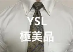 【極美品】イヴ・サンローラン ペイズリー柄ネクタイ