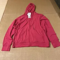 新品未使用品　UNIQLO AIRism ＵＶカットメッシュパーカー　ピンク色