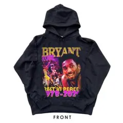 KOBE BRYANT グラフィック パーカー ブラック