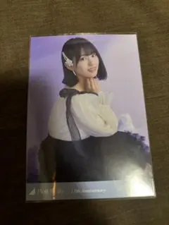 乃木坂46 生写真 増田三莉音 13周年記念 レアポ　座りヒキ
