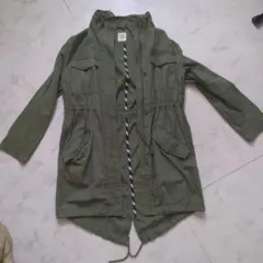 GAP モッズコート カーキ
