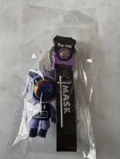 うさくま宇宙飛行士　★　KH　ストラップ　キーチャーム　くま　紫　未開封