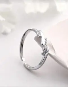 シルバー ツイストデザインリング 1.8cm