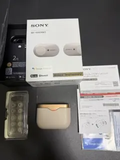 SONY WF-1000XM3 ワイヤレスイヤホン ゴールド 電池交換済