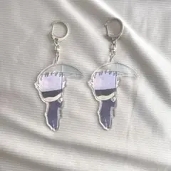 呪術廻戦 傘っこアクリルキーホルダー  五条悟