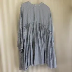 BEARDSLEY ストライプ柄ギャザー チュニックのサムネイル