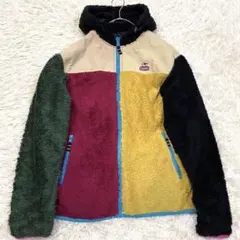 【美品✨】CHUMS リバーシブル ボアフリース ナイロンパーカー メンズ L