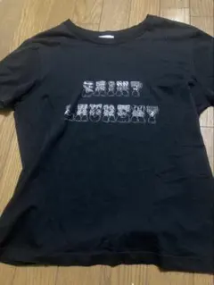 SAINT LAURENT プリントTシャツ 黒のサムネイル