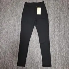 新品 MUJI 無印良品 ストレッチ レギンスパンツ 黒S ③