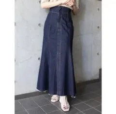 MURUA ムルーア　マーメイドデニムスカート