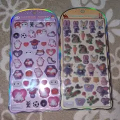 【正規品】コットンパフィーシール ズートピア　ベイマックス　シール