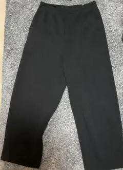 ユニクロ　ワイドスウェットパンツ　M 黒