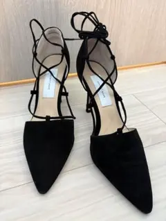 ADAM ET ROPE アダムエロペ レースアップパンプス23.5cm