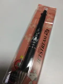 未使用　ジェットストリーム2&1　スヌーピー　ブラック