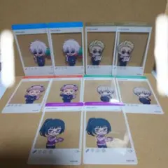 呪術廻戦　よみうりランド　SNS風クリアカード　遊園地 五条悟 等 各2枚セット