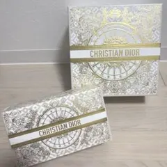 ディオールDior 2024 ホリデー　ギフトボックス　2個セット　箱のみ